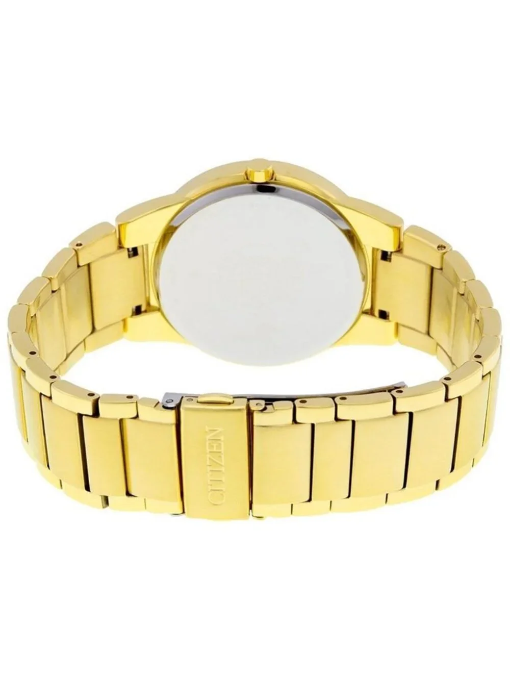 NWT Citizen Axiom Black Dial Gold-tone Diamond Men's Watch